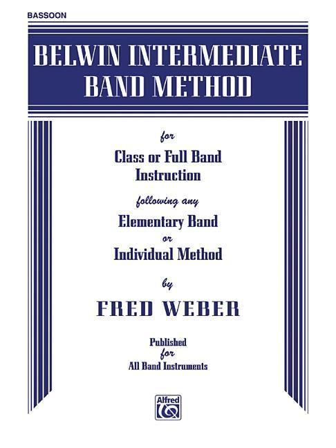 Produktbild: Weber, F: Belwin Intermediate Band Method