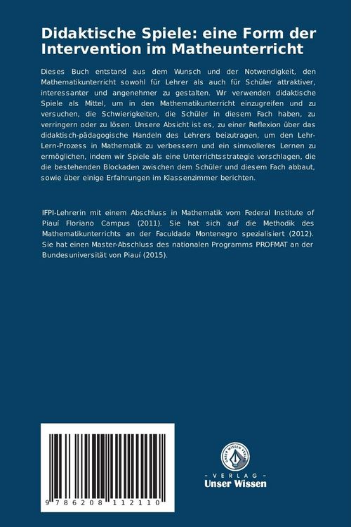 Produktbild: Didaktische Spiele: eine Form der Intervention im Matheunterricht