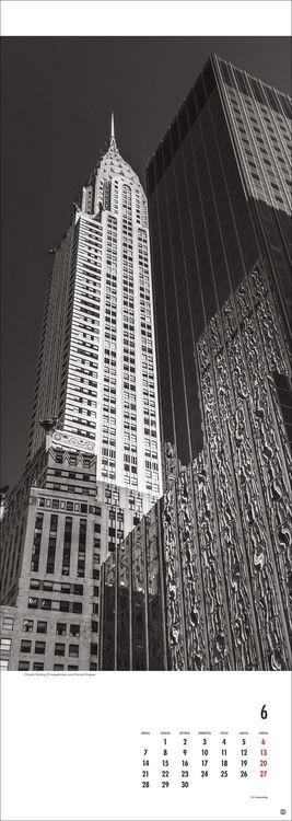 Produktbild: New York Vertical Kalender 2027