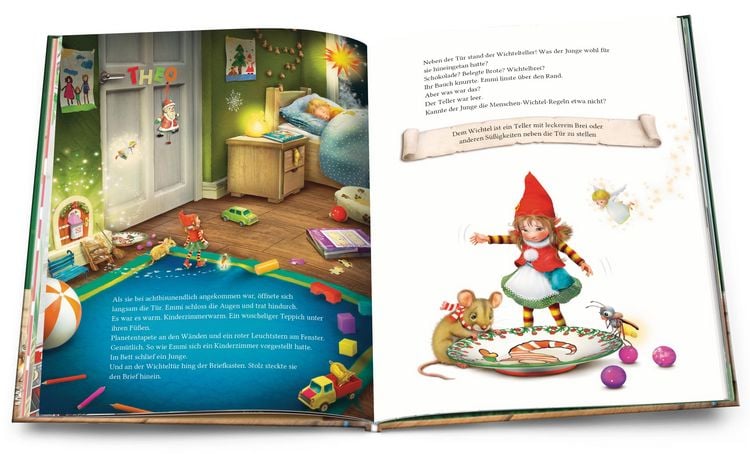 Produktbild: Die verwunschene Wichtelt&uuml;r