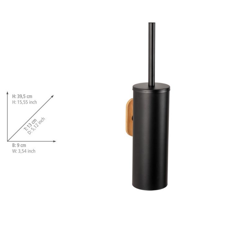 Produktbild: Turbo-Loc&reg; WC-Garnitur Mod. Orea Bamboo, Befestigen ohne bohren