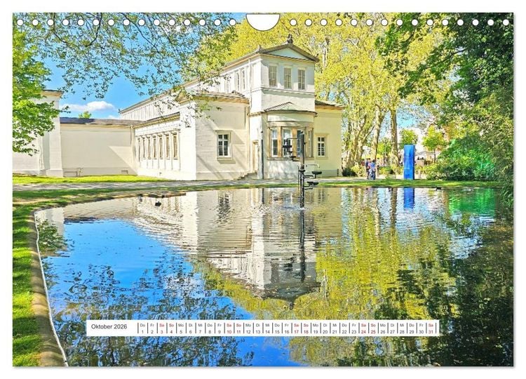 Produktbild: Bad Oeynhausen - Von Rinteln bis Porta Westfalica (Wandkalender 2026 DIN A4 quer), CALVENDO Monatskalender