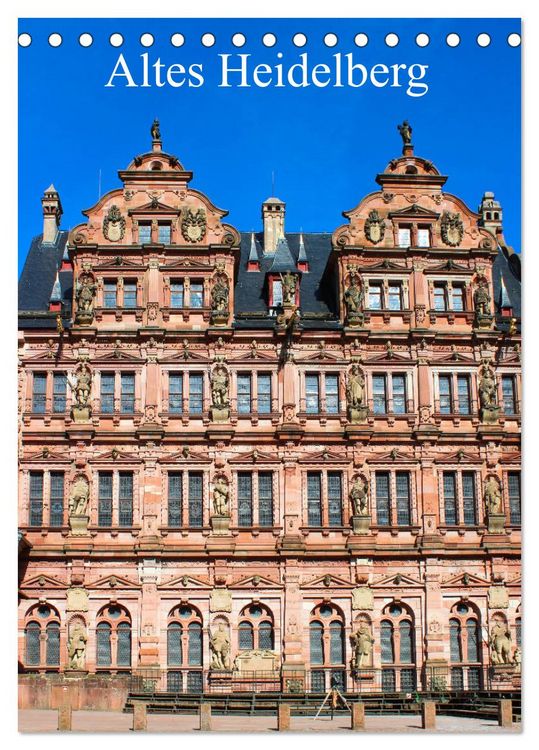 Produktbild: Altes Heidelberg (Tischkalender 2026 DIN A5 hoch), CALVENDO Monatskalender