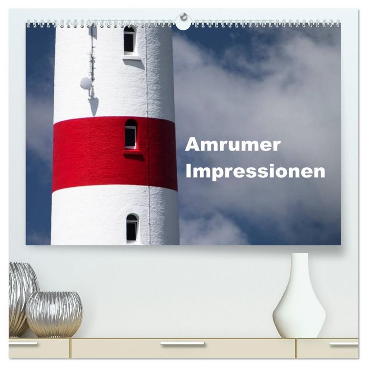 Produktbild: Amrumer Impressionen (hochwertiger Premium Wandkalender 2026 DIN A2 quer), Kunstdruck in Hochglanz