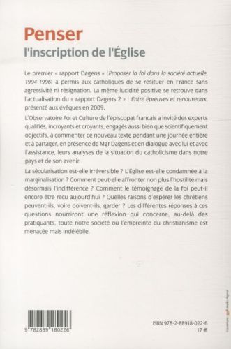 Produktbild: Penser l'inscription de l'Eglise
