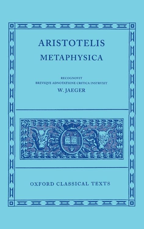 Produktbild: Aristotle Metaphysica