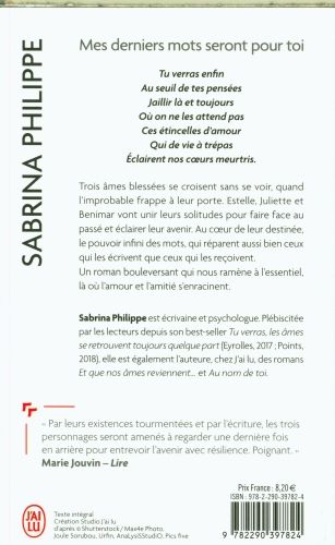 Produktbild: Mes derniers mots seront pour toi