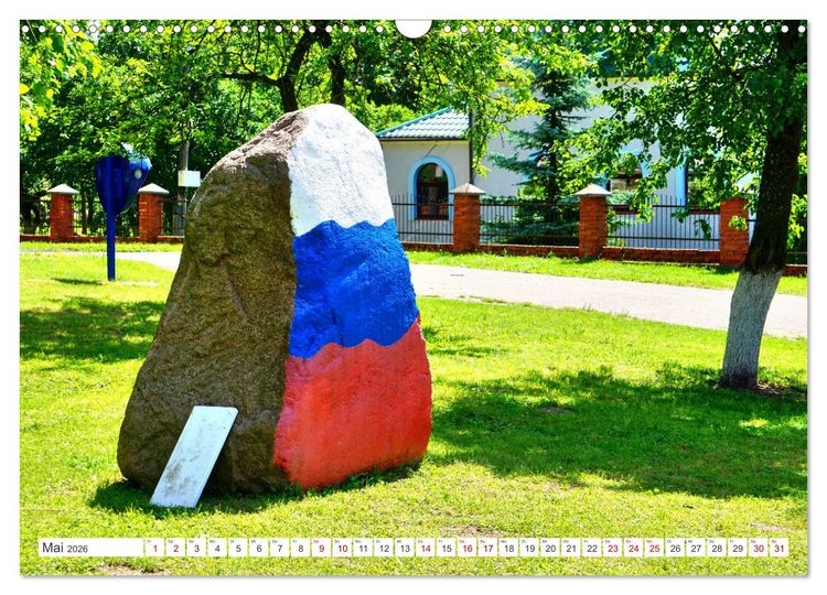 Produktbild: Alle St&ouml;rche sind schon da - Ein Dorf in Ostpreu&szlig;en und seine Sommerg&auml;ste (Wandkalender 2026 DIN A3 quer), CALVENDO Monatskalender