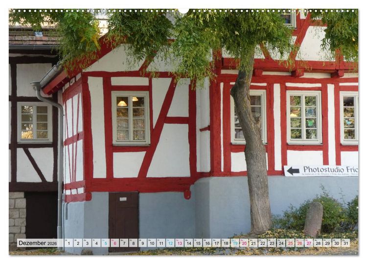 Produktbild: Sindelfingen - Historische Altstadt (Wandkalender 2026 DIN A2 quer), CALVENDO Monatskalender
