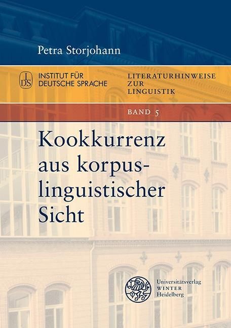 Produktbild: Kookkurrenz aus korpuslinguistischer Sicht