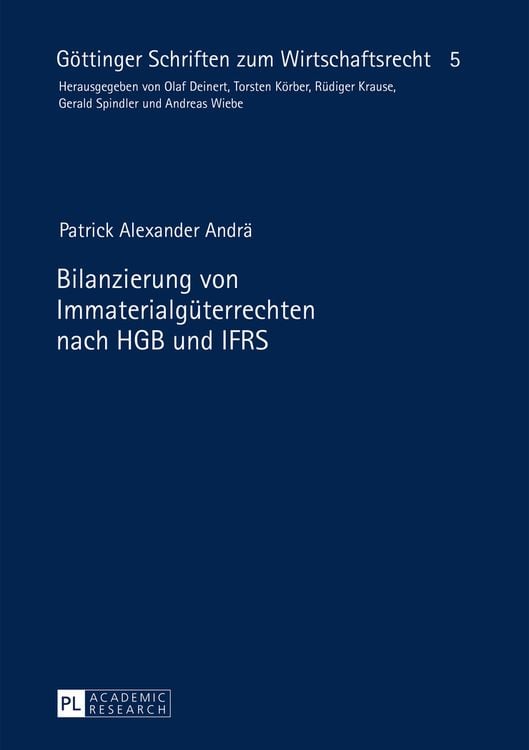 Produktbild: Bilanzierung von Immaterialgueterrechten nach HGB und IFRS