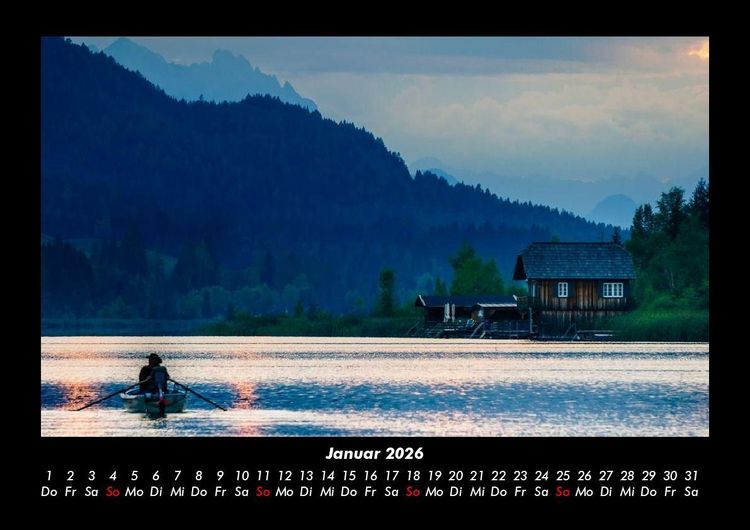 Produktbild: Seeblick 2026 Fotokalender DIN A3