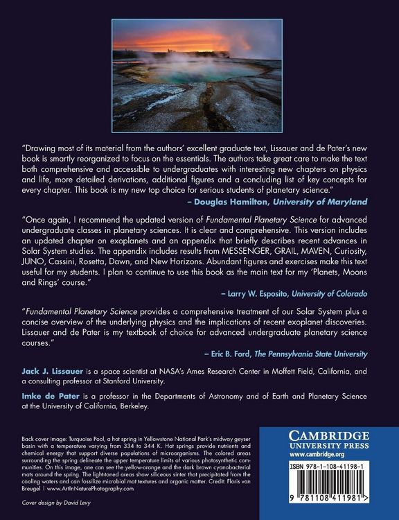 Produktbild: Fundamental Planetary Science