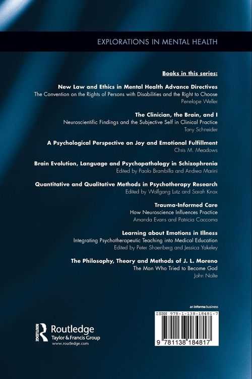 Produktbild: The Philosophy, Theory and Methods of J. L. Moreno