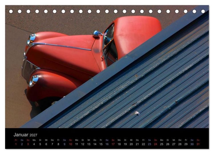 Produktbild: Autos - schnell und sch&ouml;n (Tischkalender 2027 DIN A5 quer), CALVENDO Monatskalender