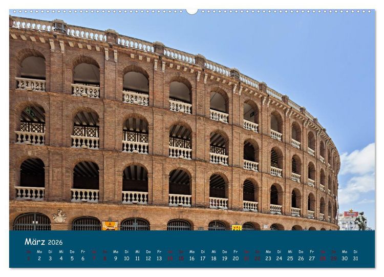 Produktbild: Valencia - Geschichte und Moderne (Wandkalender 2026 DIN A2 quer), CALVENDO Monatskalender
