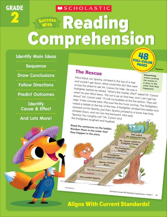 Produktbild: Scholastic Success with Reading Comprehension Grade 2 Workbook
