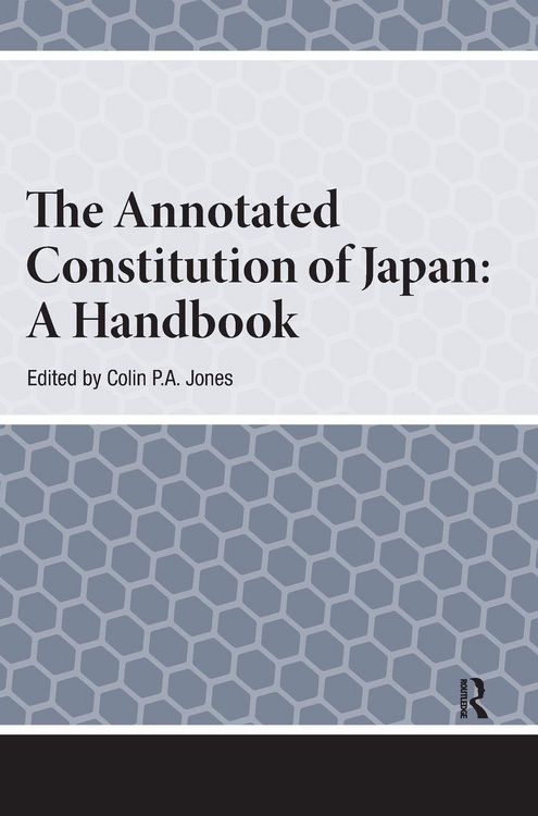Produktbild: The Annotated Constitution of Japan