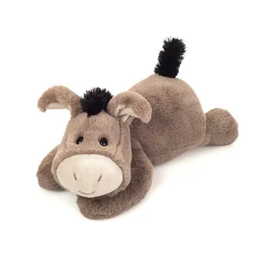 Produktbild: Teddy Hermann 93975 - Esel Eddy liegend, Pl&uuml;sch, 38 cm