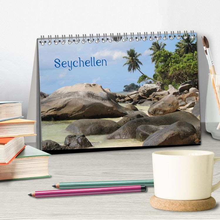 Produktbild: Seychellen (Tischkalender 2026 DIN A5 quer), CALVENDO Monatskalender