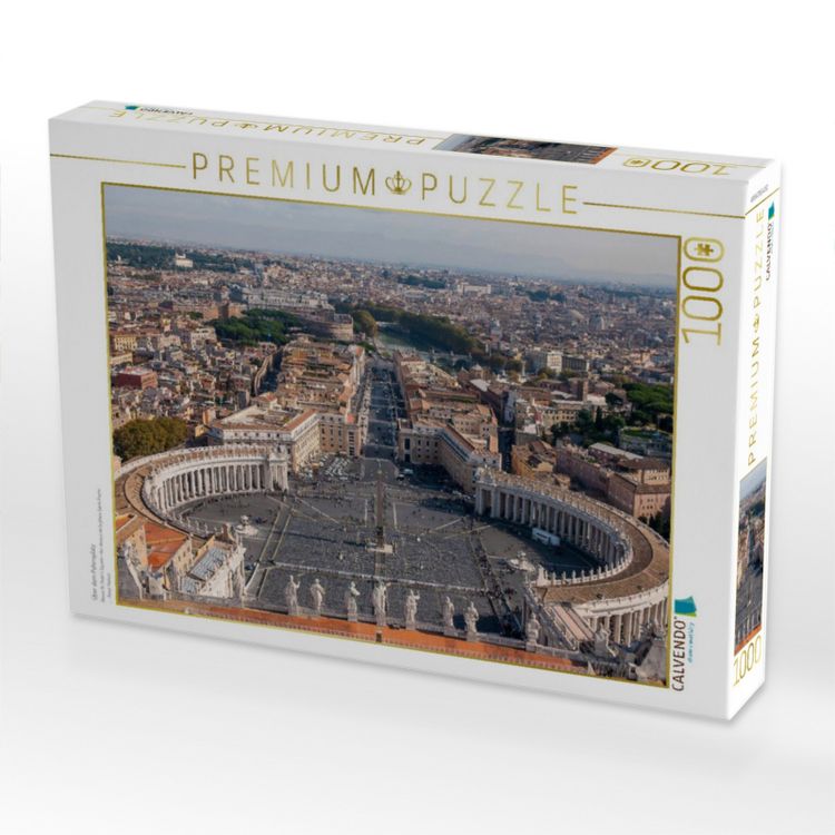 Produktbild: CALVENDO Puzzle &Uuml;ber dem Petersplatz | 1000 Teile Lege-Gr&ouml;&szlig;e 64x48cm Foto-Puzzle f&uuml;r gl&uuml;ckliche Stunden