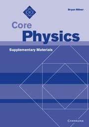 Produktbild: Core Physics Supplementary Materials