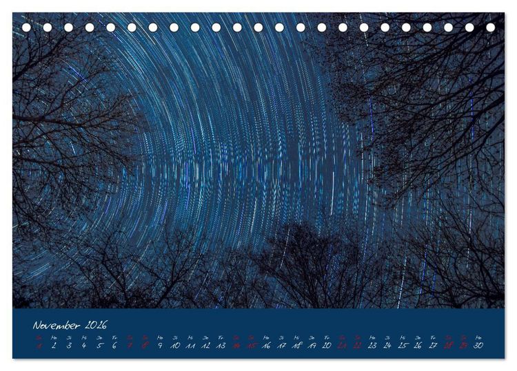 Produktbild: Welt unter Sternen (Tischkalender 2026 DIN A5 quer), CALVENDO Monatskalender