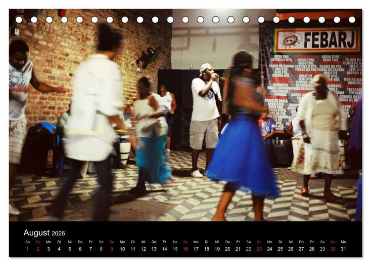 Produktbild: Rio de Janeiro dazwischen - in between (Tischkalender 2026 DIN A5 quer), CALVENDO Monatskalender