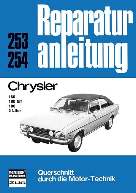 Produktbild: Chrysler 160/160 GT/180 2 Liter