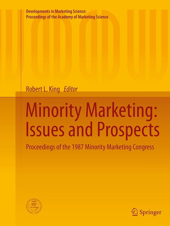 Produktbild: Minority Marketing: Issues and Prospects