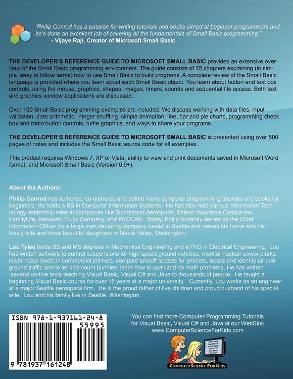 Produktbild: The Developer's Reference Guide to Microsoft Small Basic