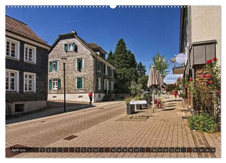 Produktbild: Stadtansichten N&uuml;mbrecht - Der Kurort im Oberbergischen Kreis (Wandkalender 2026 DIN A2 quer), CALVENDO Monatskalender