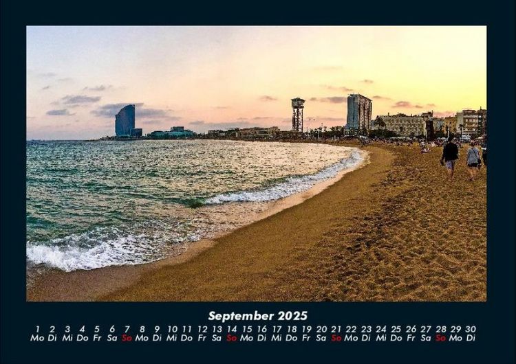 Produktbild: Sehnsucht nach Meer 2025 Fotokalender DIN A4