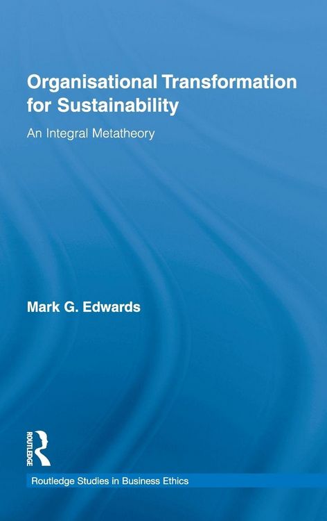 Produktbild: Organizational Transformation for Sustainability