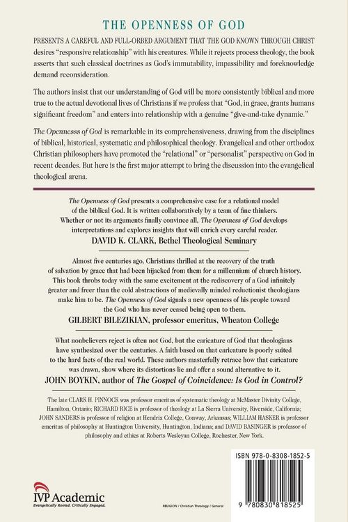 Produktbild: The Openness of God