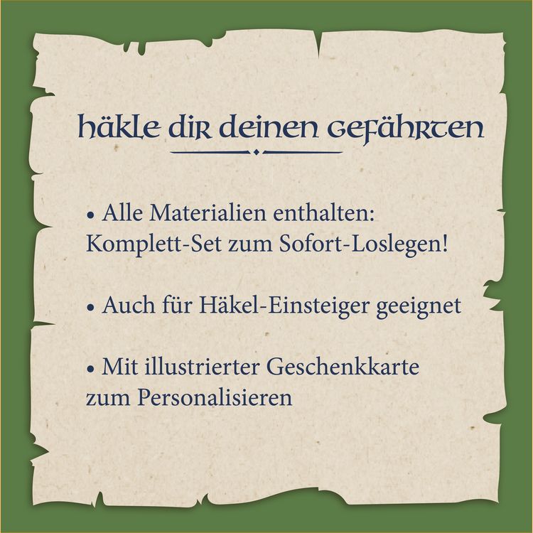 Produktbild: Fantastisches H&auml;kelset Elf