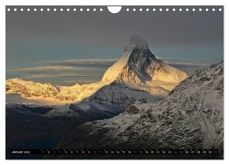Produktbild: MATTERHORN. Faszination und Magie (Wandkalender 2026 DIN A4 quer), CALVENDO Monatskalender