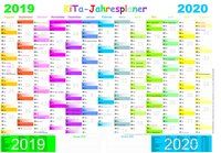 Produktbild: KITA-Jahresplaner-Set 2019/2020