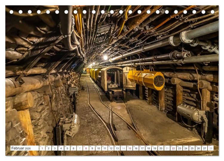 Produktbild: Die Zechen im Ruhrpott (Tischkalender 2026 DIN A5 quer), CALVENDO Monatskalender