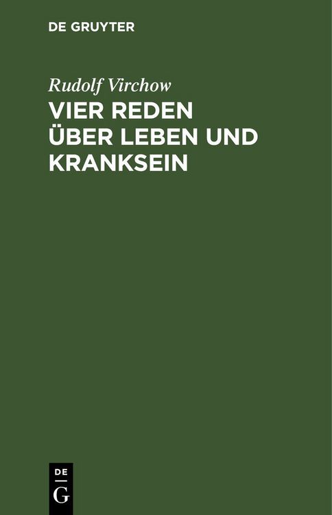 Produktbild: Vier Reden &uuml;ber Leben und Kranksein