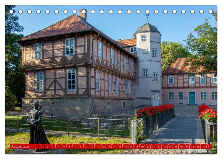 Produktbild: Es gibt nur ein Leben: Fallersleben. (Tischkalender 2026 DIN A5 quer), CALVENDO Monatskalender