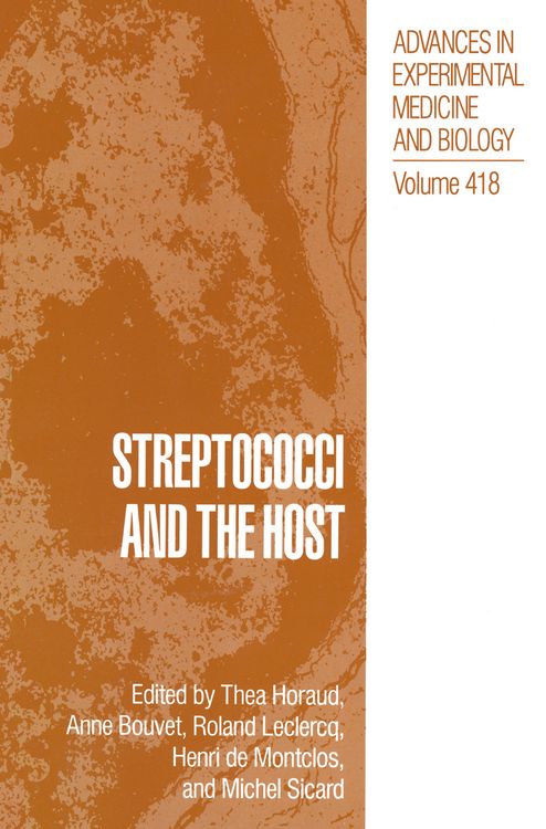 Produktbild: Streptococci and the Host