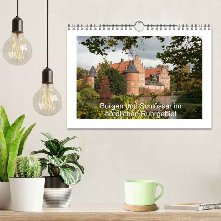 Produktbild: Burgen und Schl&ouml;sser im n&ouml;rdlichen Ruhrgebiet (Wandkalender 2026 DIN A4 quer), CALVENDO Monatskalender