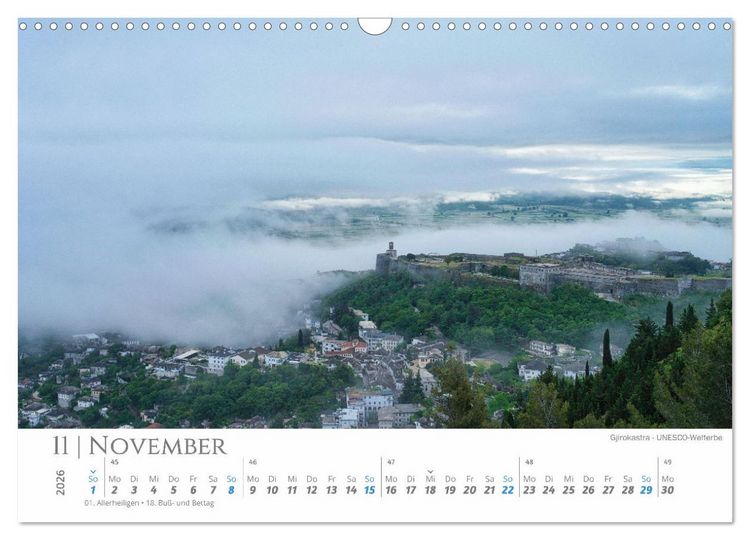 Produktbild: Albanien - wild, authentisch, abenteuerlich (Wandkalender 2026 DIN A3 quer), CALVENDO Monatskalender