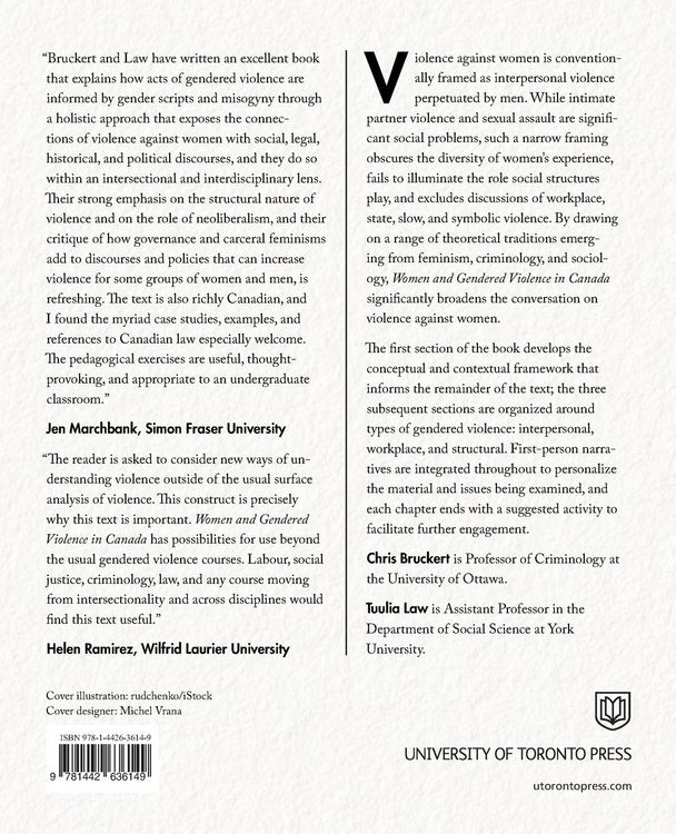 Produktbild: Women and Gendered Violence in Canada