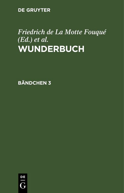 Produktbild: Wunderbuch. B&auml;ndchen 3