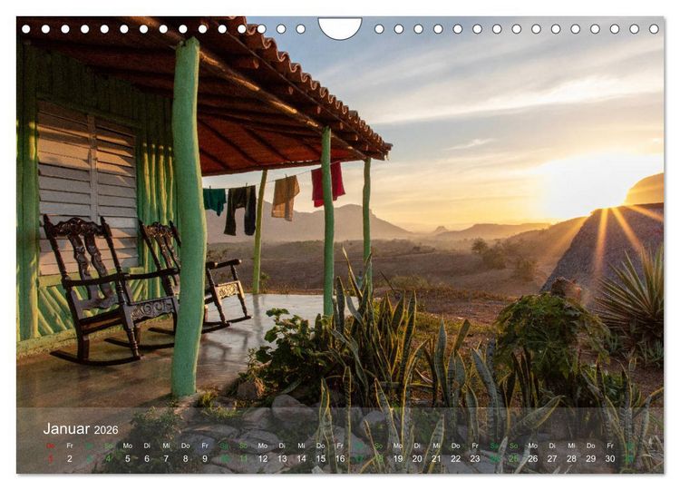 Produktbild: KUBA - Eine Zeitreise (Wandkalender 2026 DIN A4 quer), CALVENDO Monatskalender
