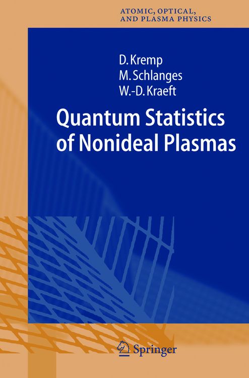 Produktbild: Quantum Statistics of Nonideal Plasmas