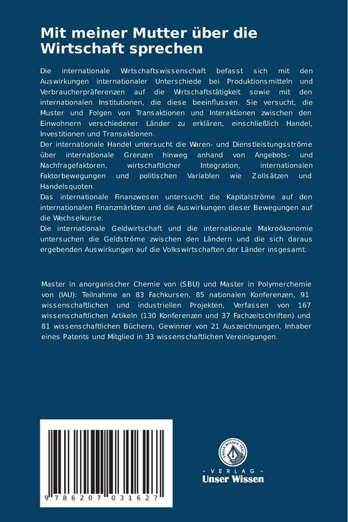 Produktbild: Mit meiner Mutter &uuml;ber die Wirtschaft sprechen