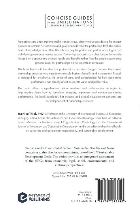 Produktbild: SDG17 - Partnerships for the Goals